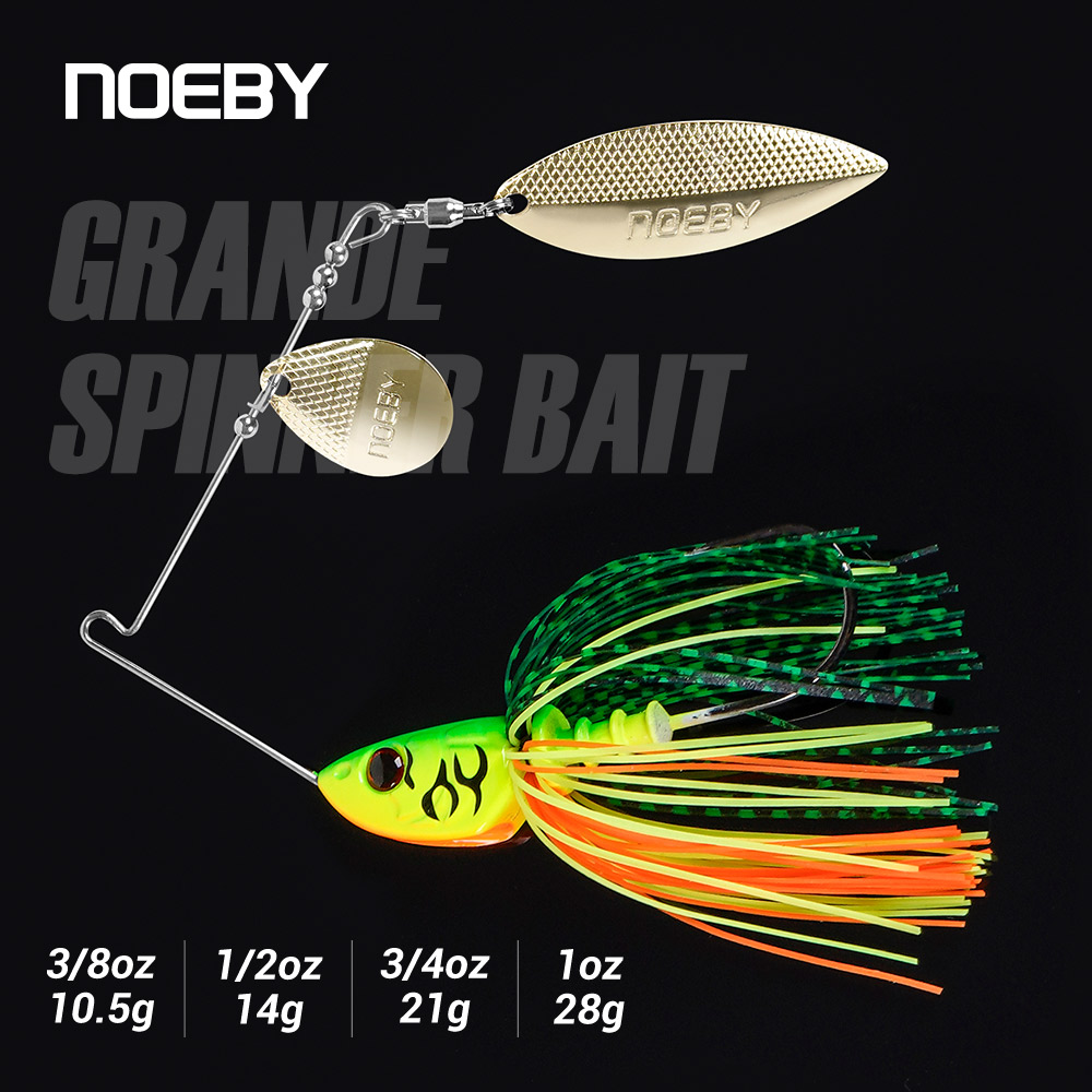 Noeby Spinnerbait 10.5g 14g 21 - مراجعة Fishing Lure Swimbait وسعره