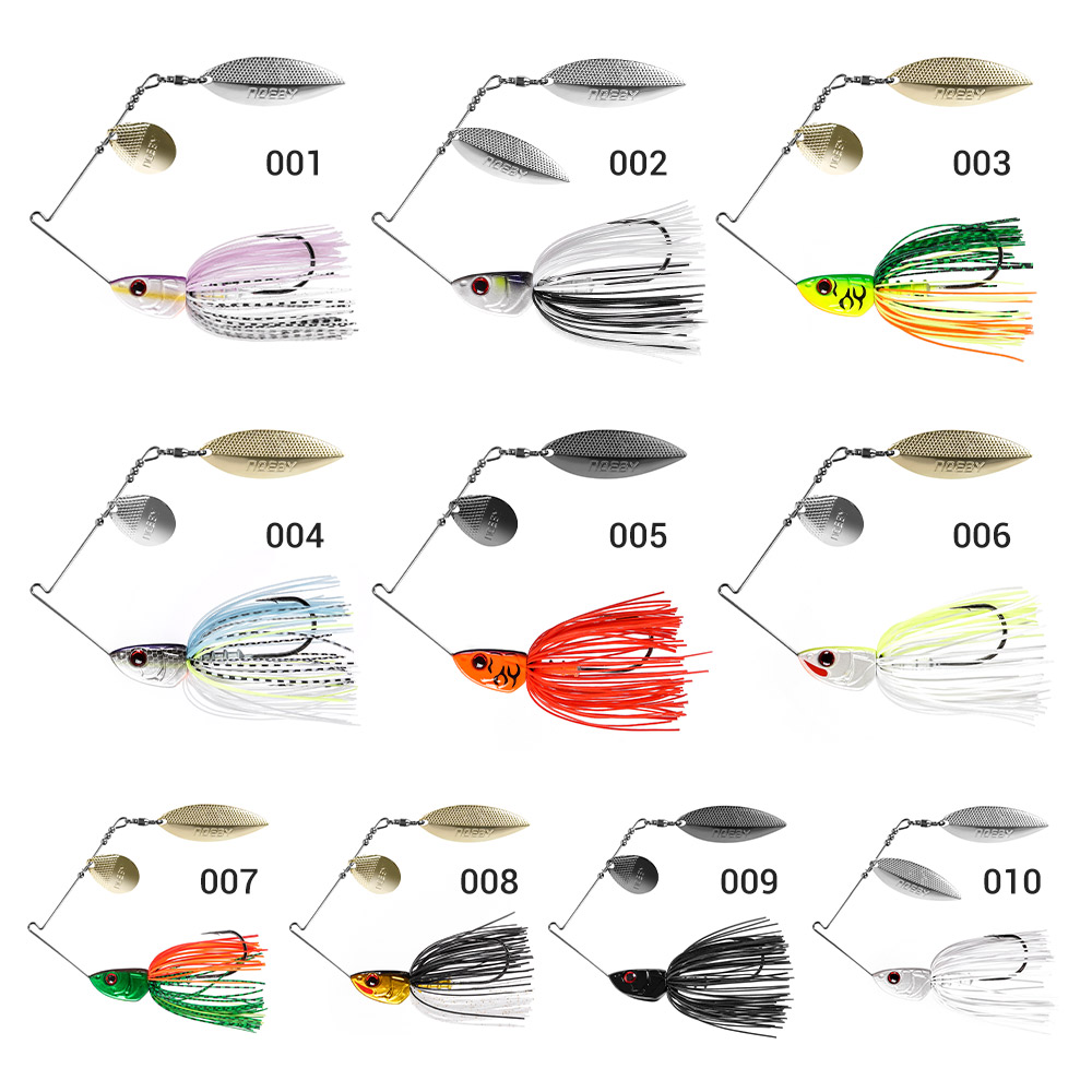 Noeby Spinnerbait 10.5g 14g 21 - مراجعة Fishing Lure Swimbait وسعره
