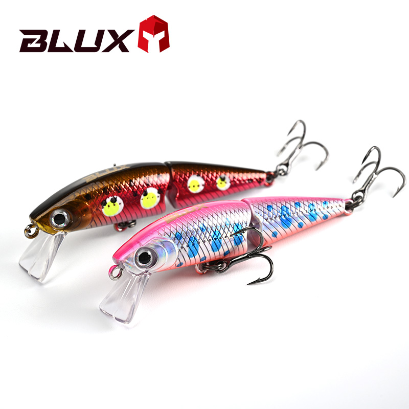 BLUX DR. Minnow Joint 50S Swim - مراجعة Fishing Lure Swimbait وسعره