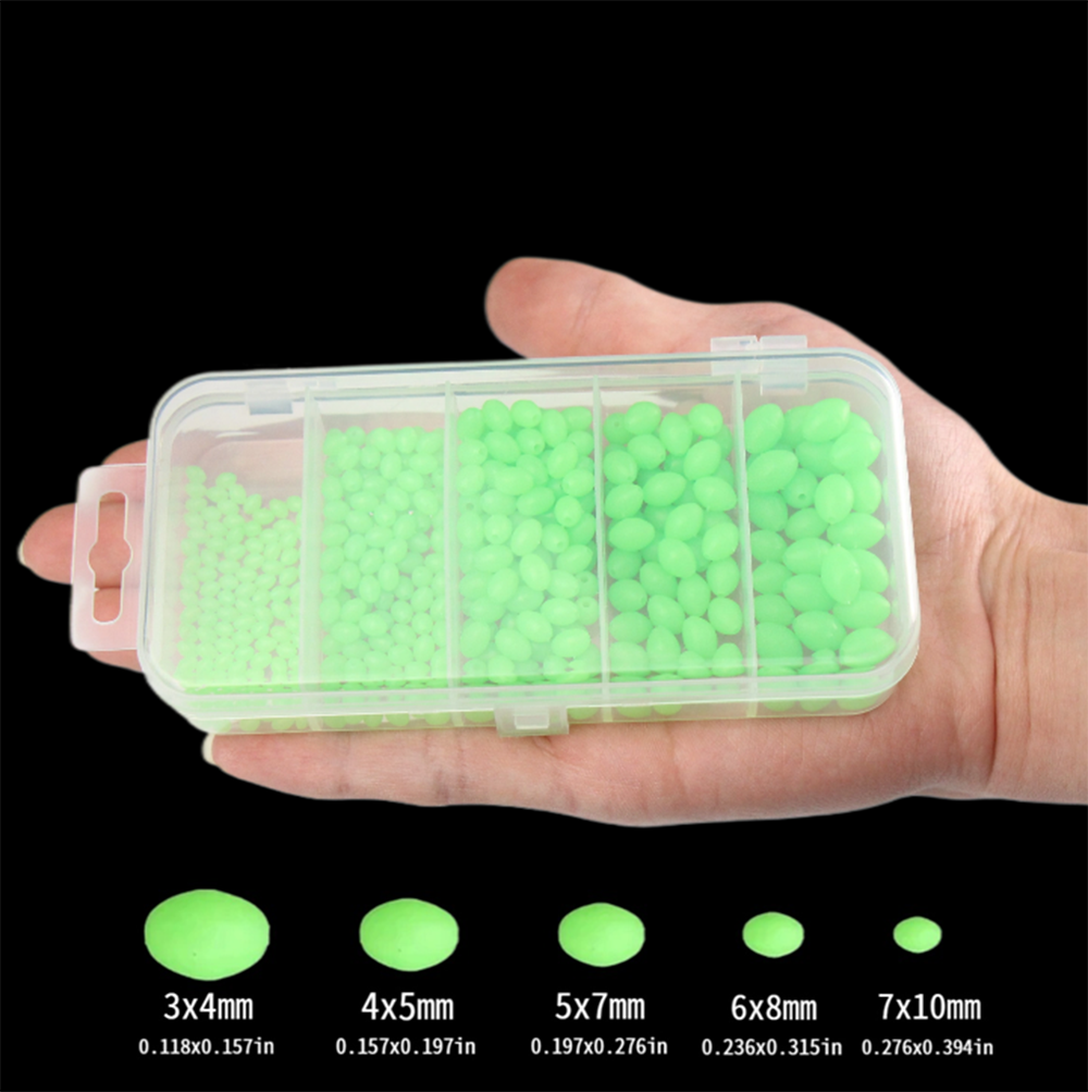 375Pcs/Set Night Luminous Fish - مراجعة Fishing Lure Topwater وسعره