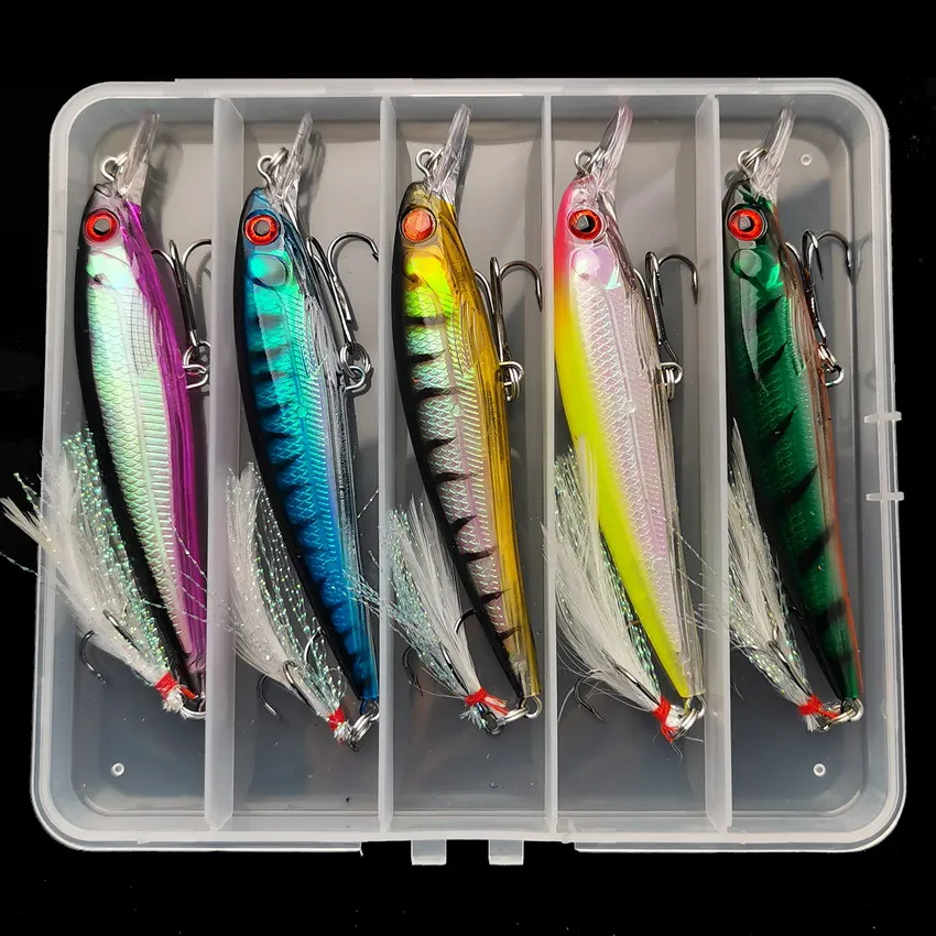 Laser 3D Eyes Bionic Minnow Fi - مراجعة Fishing Lure Accessories وسعره