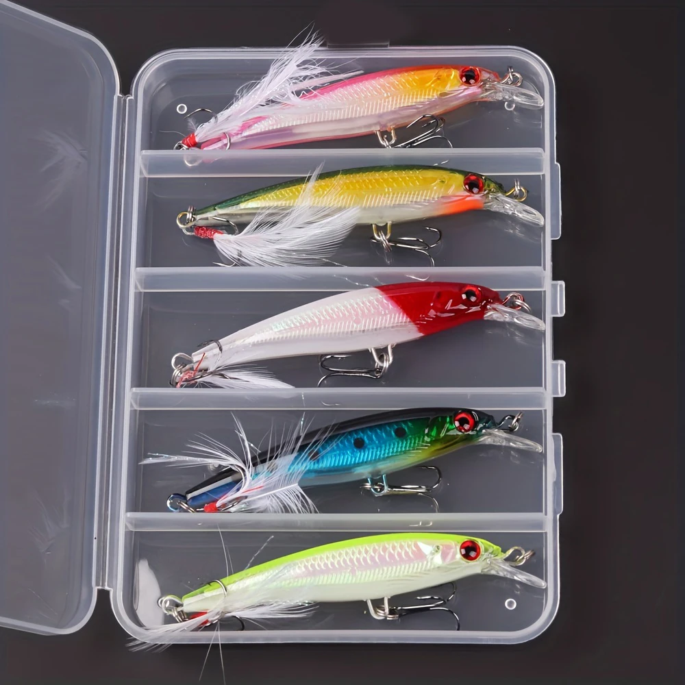 Laser 3D Eyes Bionic Minnow Fi - مراجعة Fishing Lure Accessories وسعره