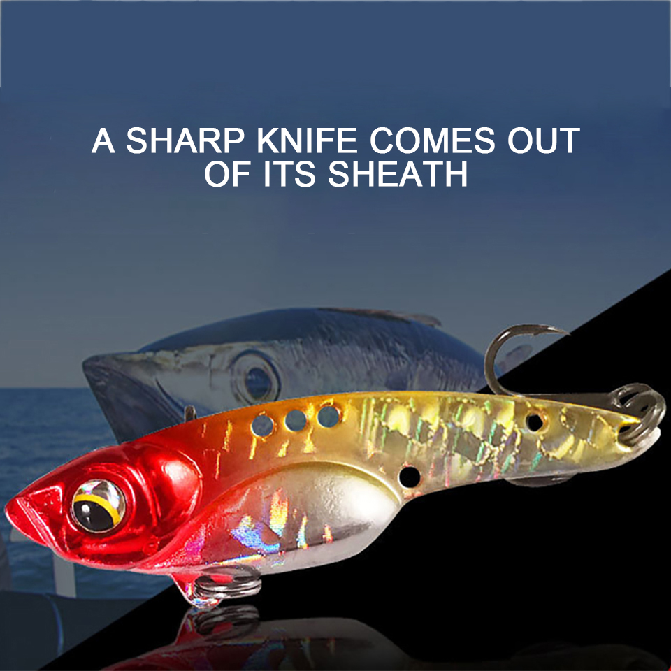 GOBYGO 3.5G-13G Metal VIB Fish - مراجعة Fishing Lure Spoon وسعره