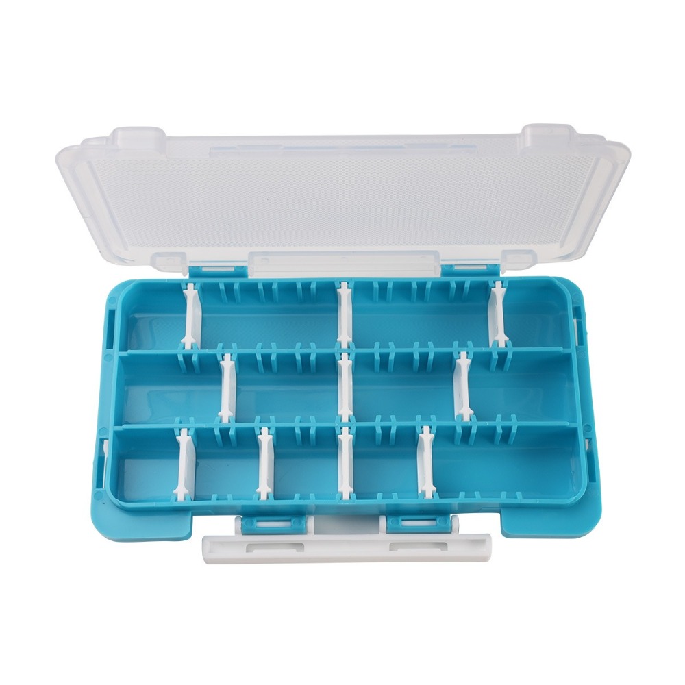 Double Side Fishing Tackle Box - مراجعة Fishing Lure Spinner وسعره