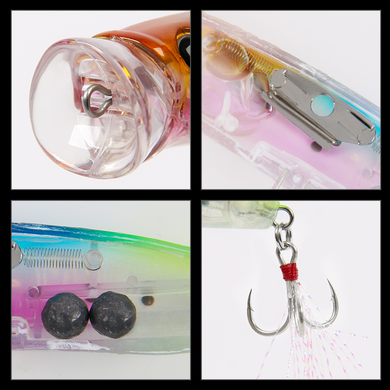LETOYO 9.6g/18g Floating Poppe - مراجعة Fishing Lure Popper وسعره