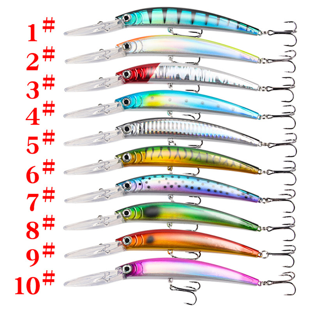 Long Tongue Minnow Fishing Lur - مراجعة Fishing Lure Jerkbait وسعره