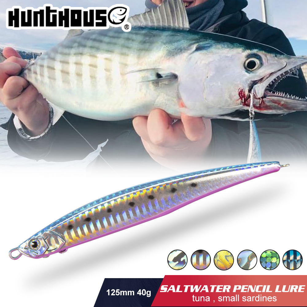 Hunthouse fishing Press heavy  - مراجعة Fishing Lure Jerkbait وسعره