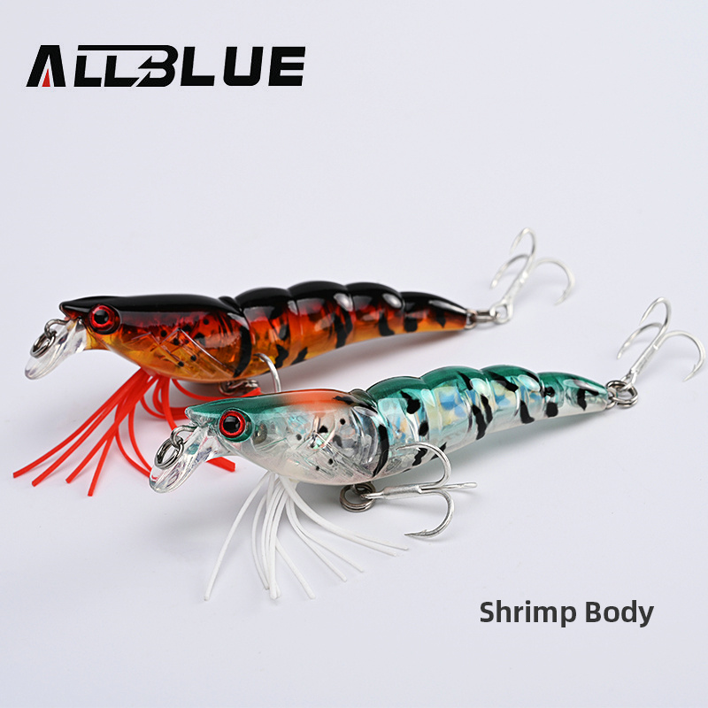 ALLBLUE 3D Flash Shrimp 70mm 7 - مراجعة Fishing Lure Swimbait وسعره