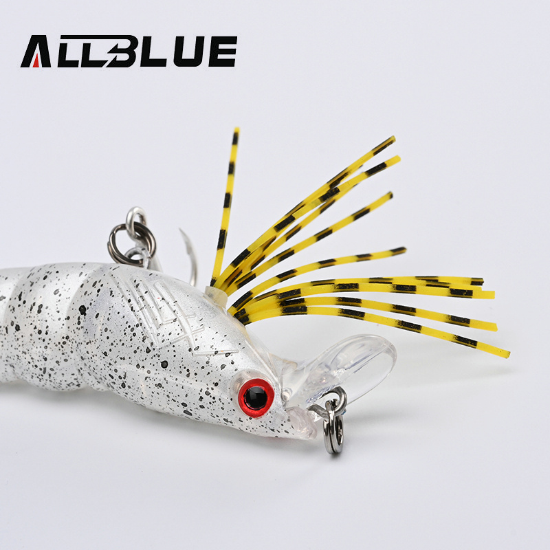 ALLBLUE 3D Flash Shrimp 70mm 7 - مراجعة Fishing Lure Swimbait وسعره