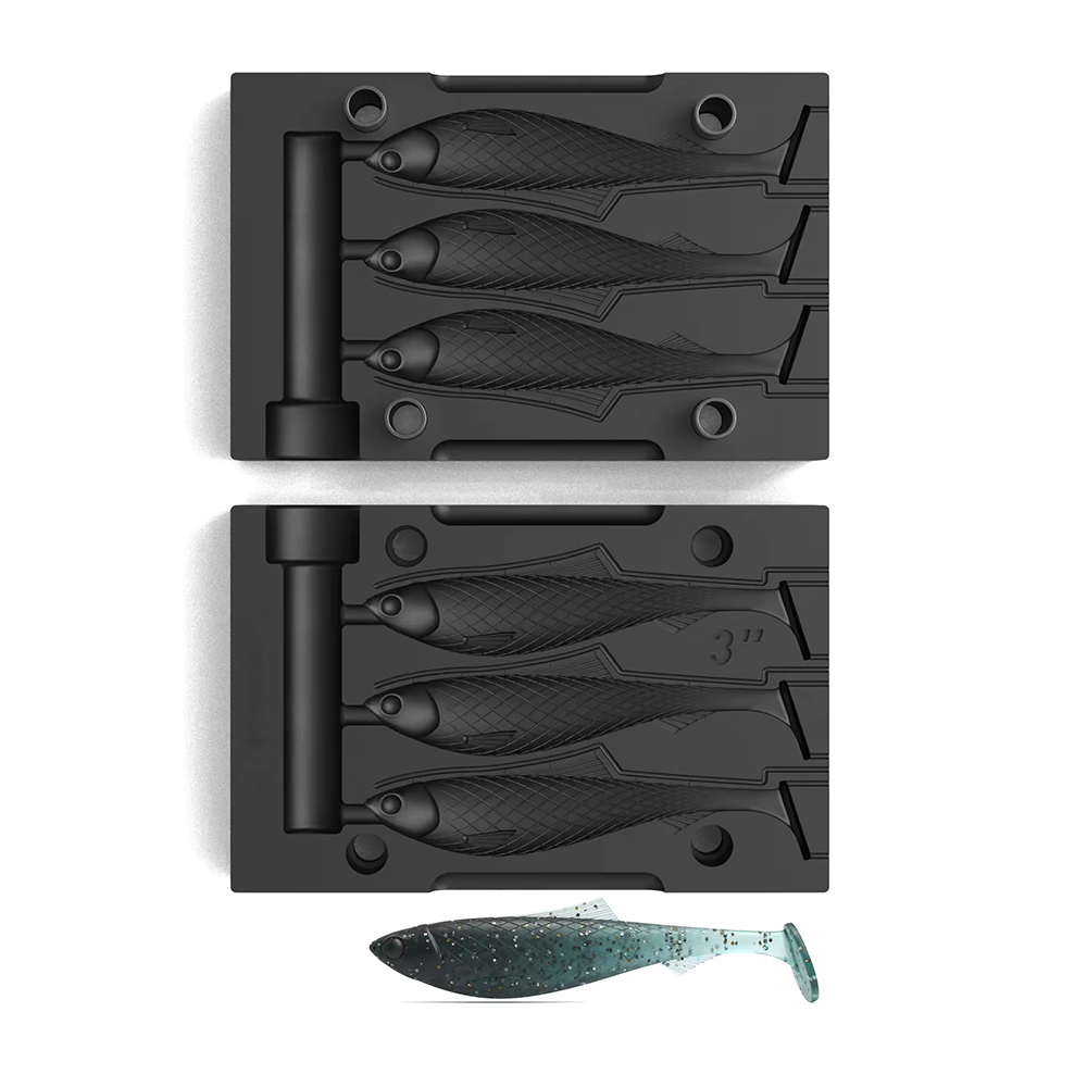 Custom Injection Molded Soft F - مراجعة Fishing Lure Soft Plastic وسعره