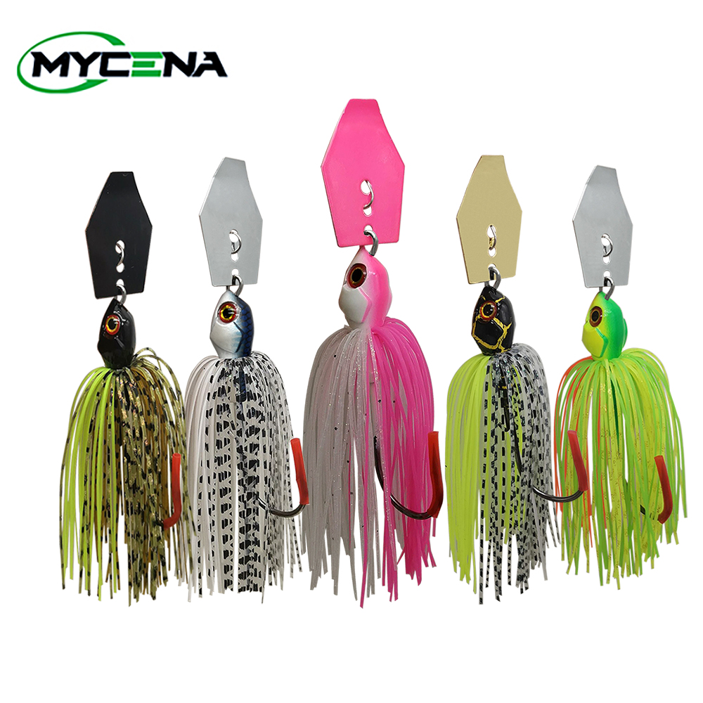 Mycena 7G/9G/11G/14G/21G fishi - مراجعة Fishing Lure Blade Bait وسعره