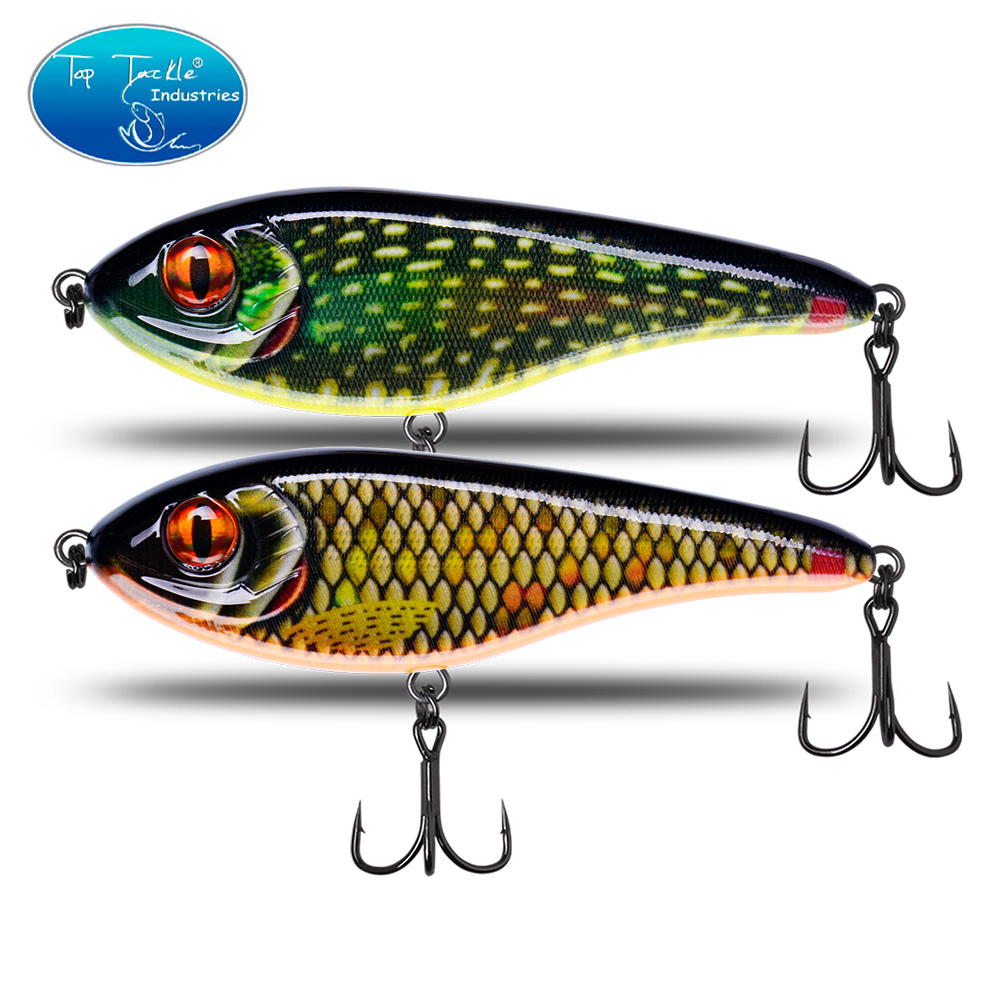 jerk bait with soft tail fishi - مراجعة Fishing Lure Jerkbait وسعره
