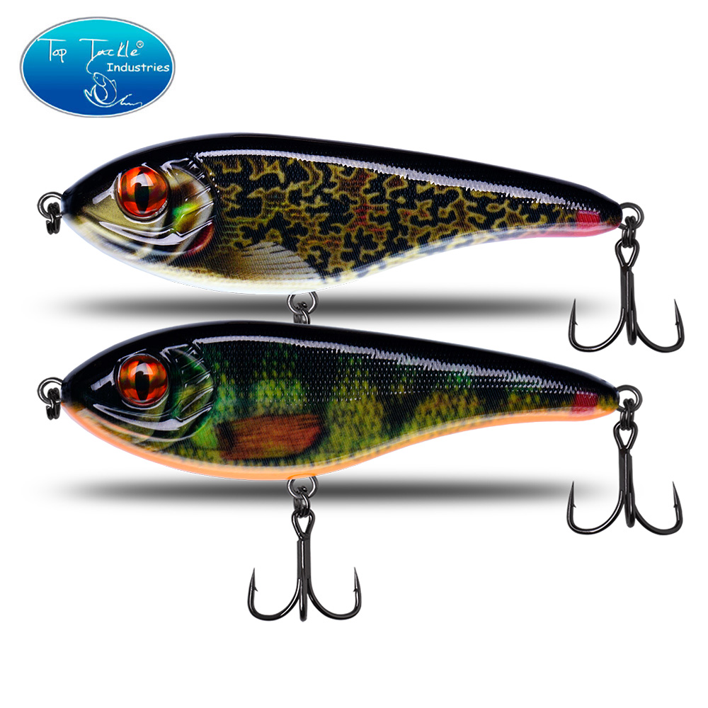 jerk bait with soft tail fishi - مراجعة Fishing Lure Jerkbait وسعره