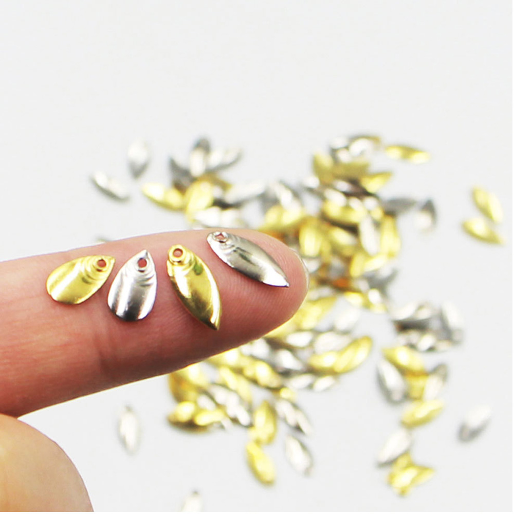 50Pcs/lot DIY Fishing Spinner  - مراجعة Fishing Lure Spinner وسعره