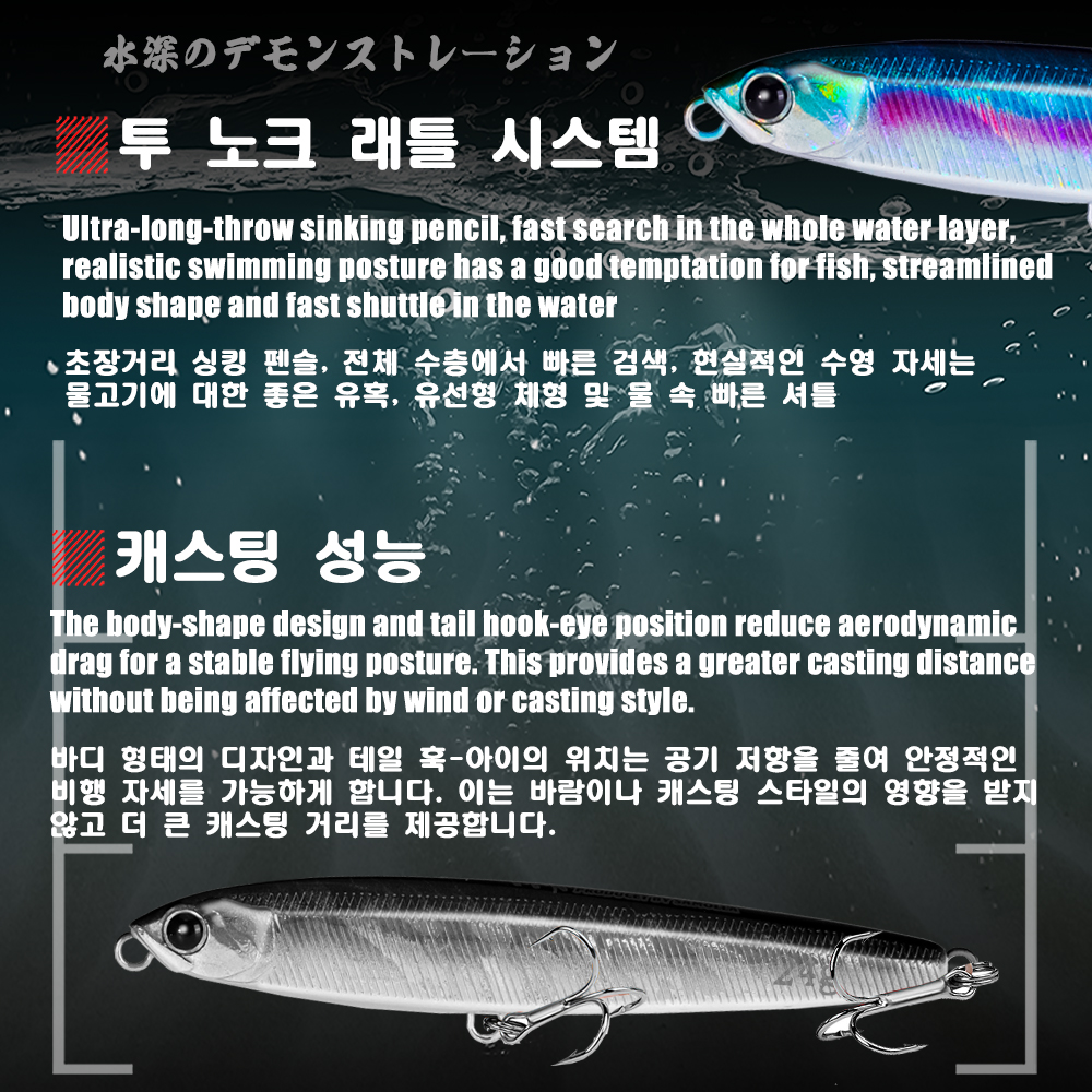 Fishing Lure 4pcs/set Pencil S - مراجعة Fishing Lure Spoon وسعره