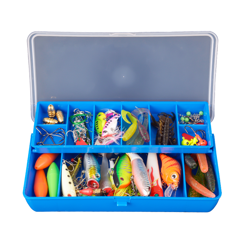 TAIYU Portable Fishing Tackle  - مراجعة Fishing Lure Soft Plastic وسعره