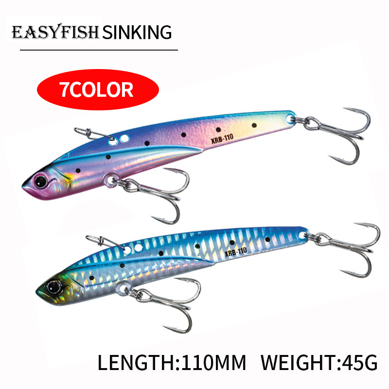 New Fishing Lure VIB 110MM 45G - مراجعة Fishing Lure Swimbait وسعره