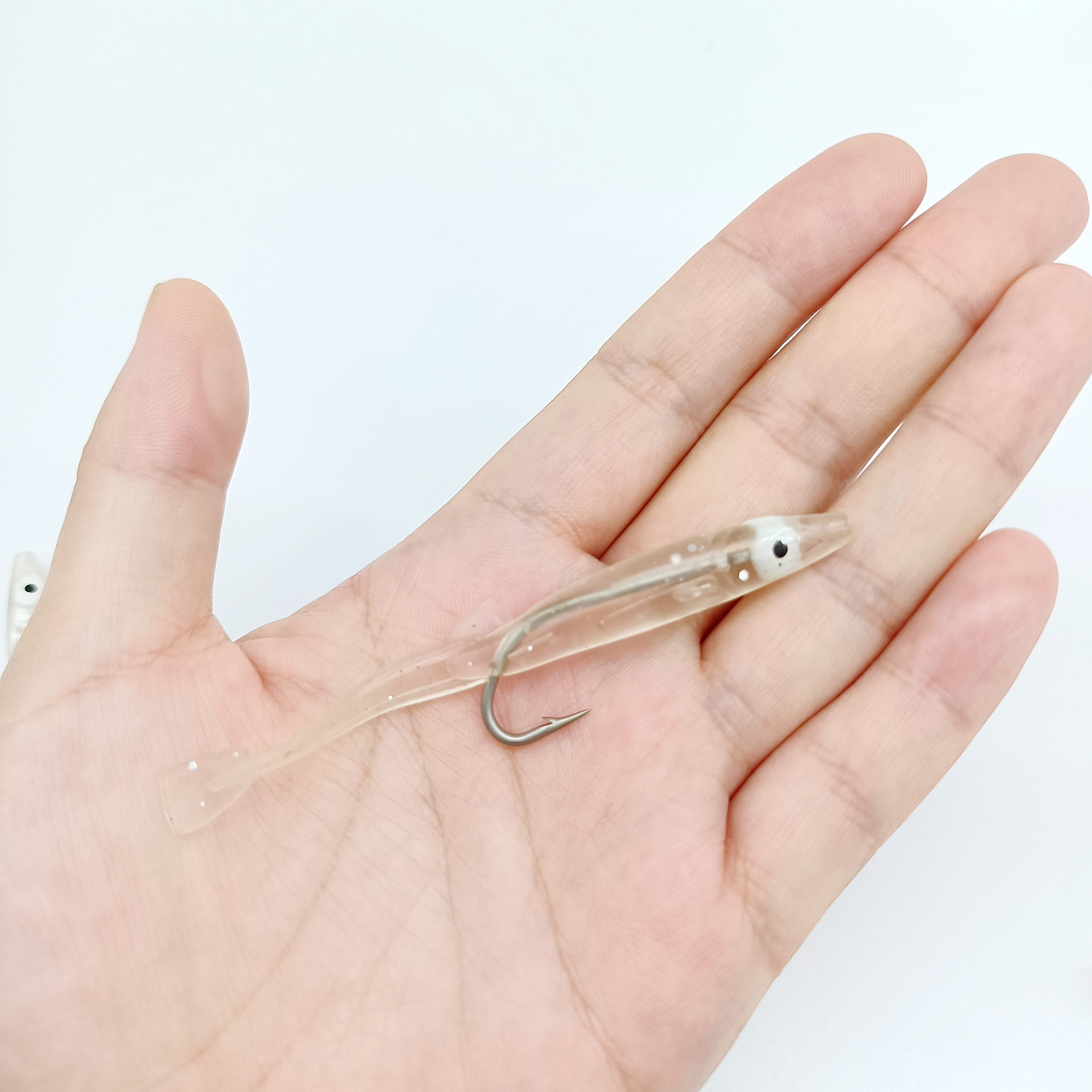 DUODUOYU 5PCS  Eel Soft Plasti - مراجعة Fishing Lure Soft Plastic وسعره