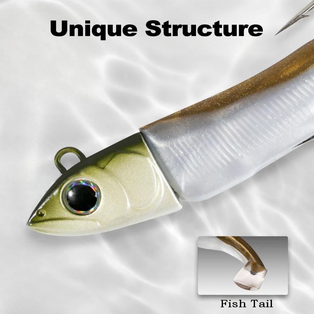 Hunthouse Barre T. Minnow Fish - مراجعة Fishing Lure Soft Plastic وسعره