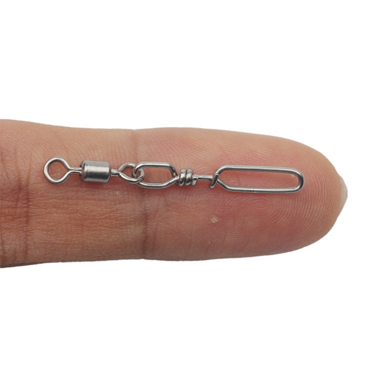 10Pcs Stainless Steel Quick Sn - مراجعة Fishing Lure Kit وسعره