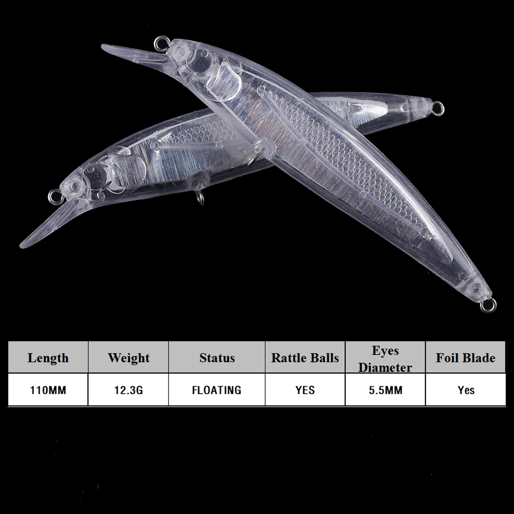 Chan’sHuang 20PCS Unpainted Bl - مراجعة Fishing Lure Blade Bait وسعره