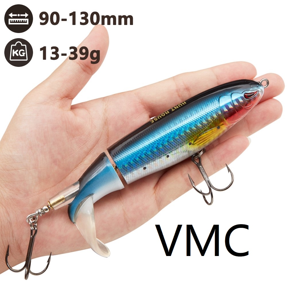 Hunthouse Whopper Plopper Hard - مراجعة Fishing Lure Popper وسعره