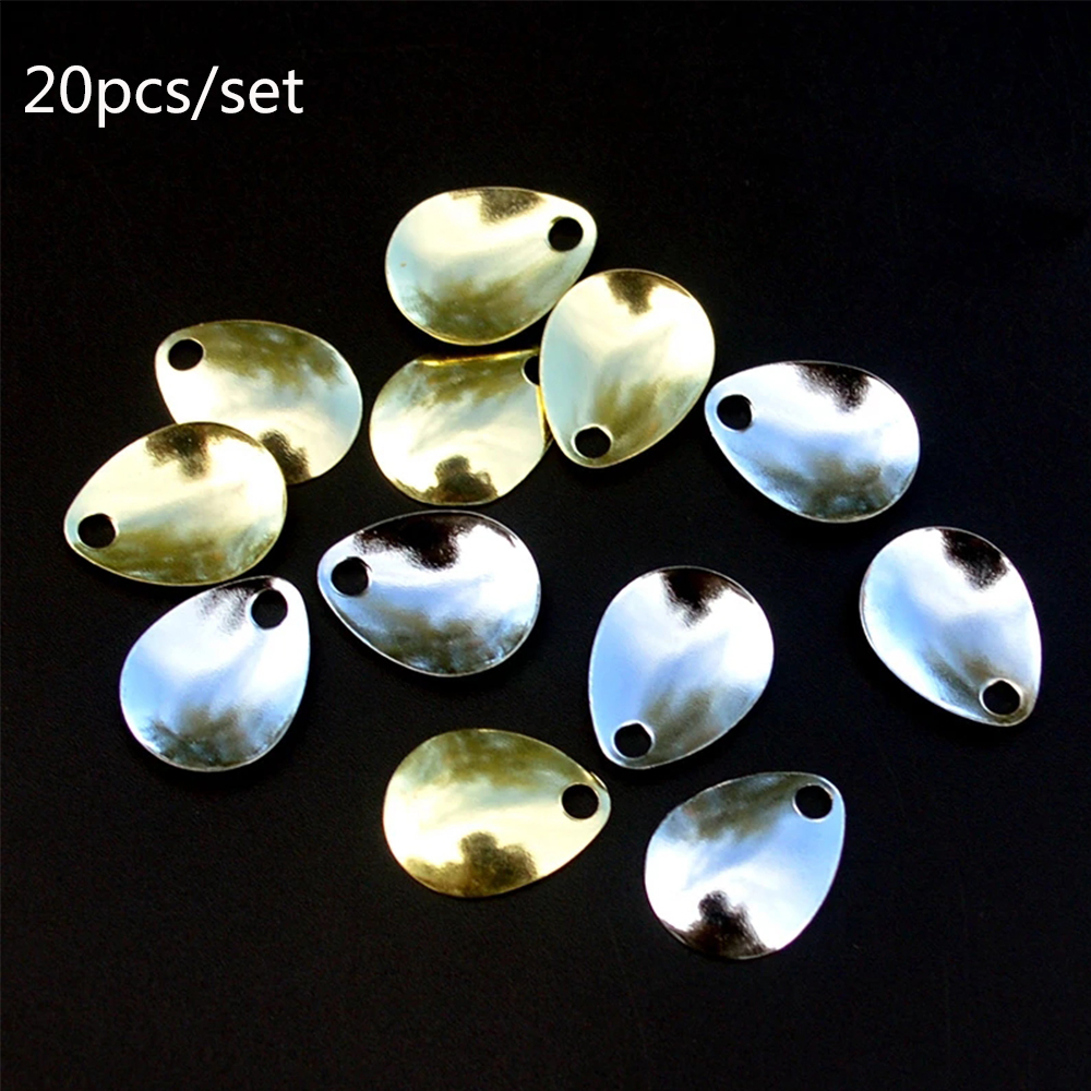 20pcs/lot Fishing Spinner Ring - مراجعة Fishing Lure Spinner وسعره