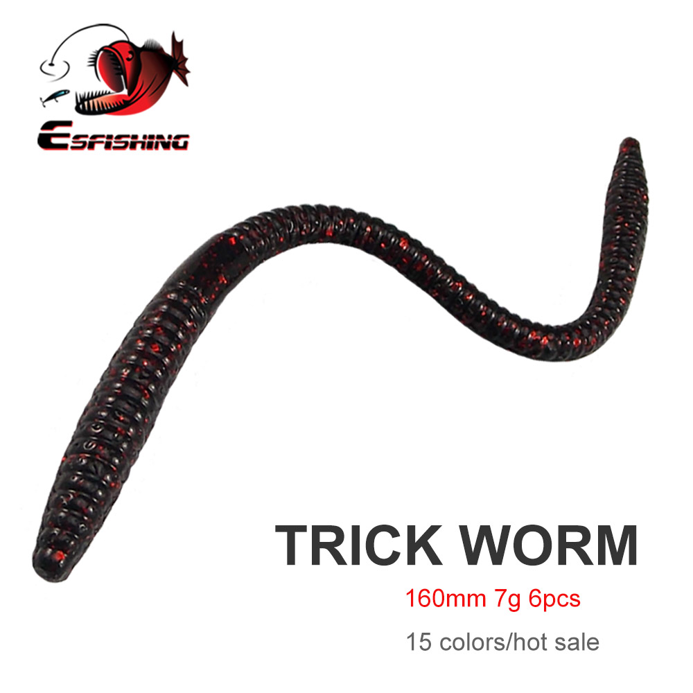 Esfishing Silicone Soft Bait T - مراجعة Fishing Lure Soft Plastic وسعره