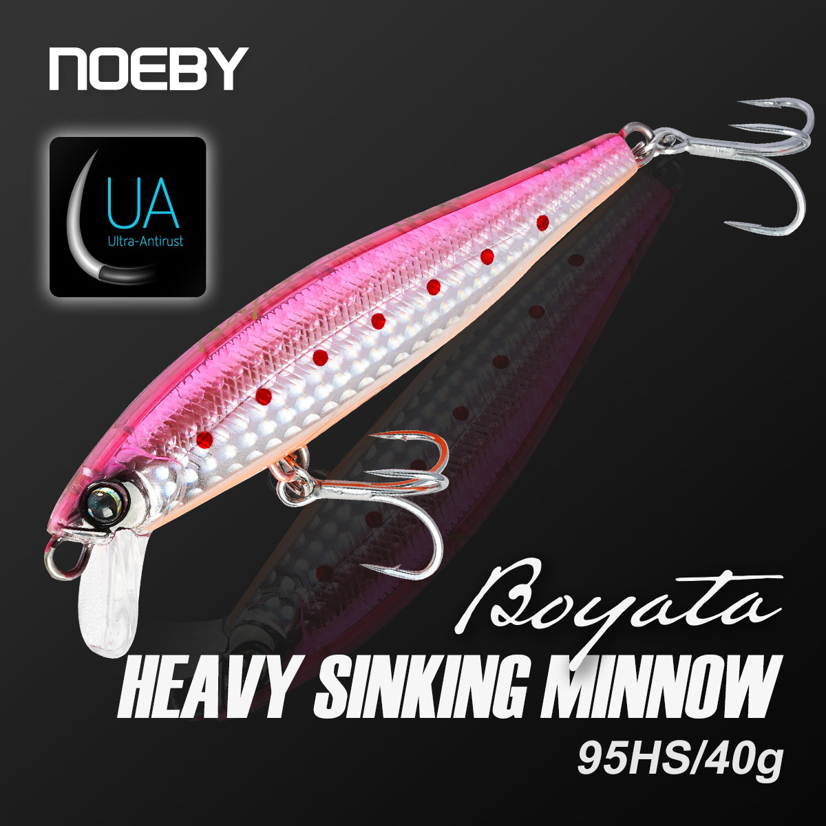 NOEBY Heavy Sinking Minnow Fis - مراجعة Fishing Lure Buzzbait وسعره