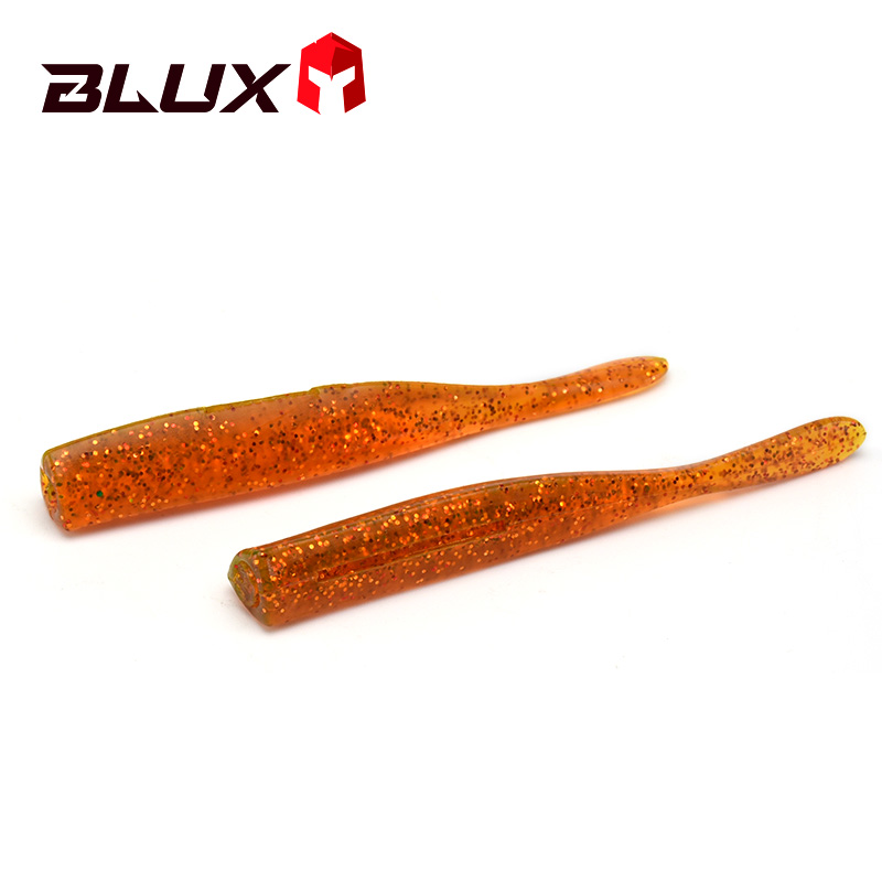 BLUX New Dart Worm Soft Bait 5 - مراجعة Fishing Lure Soft Plastic وسعره