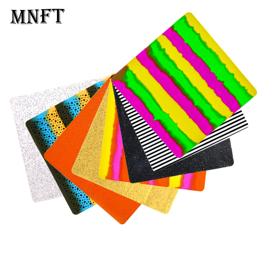 MNFT 5Pcs Silicone Sheet Film  - مراجعة Fishing Lure Spinnerbait وسعره