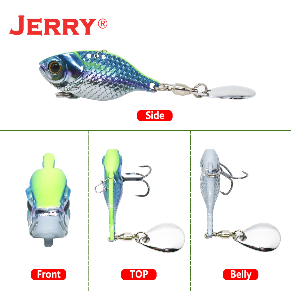 Jerry Dory Metal Blade VIB Ten - مراجعة Fishing Lure Blade Bait وسعره