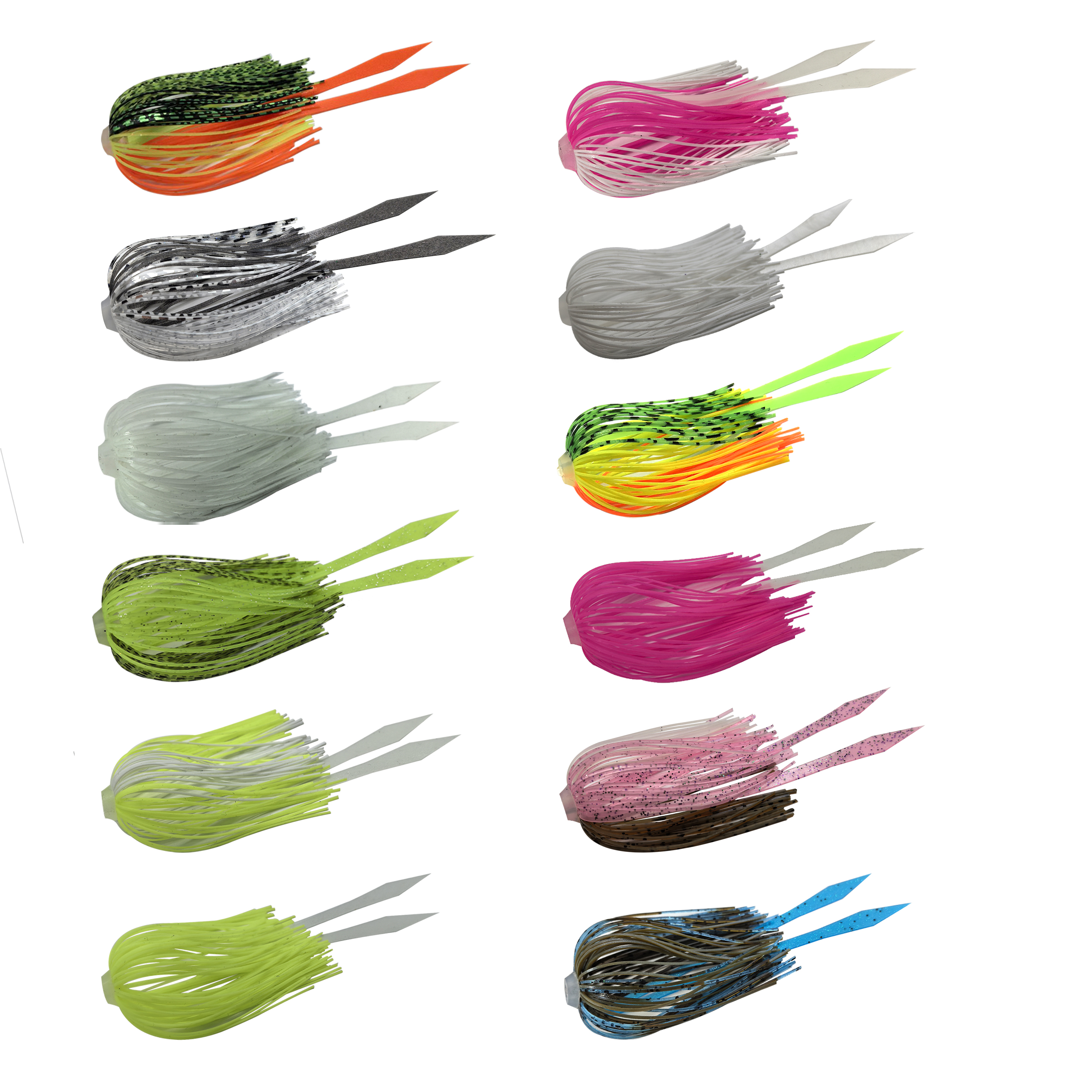 5 pcs/lot  88 Strands  64mm Si - مراجعة Fishing Lure Buzzbait وسعره