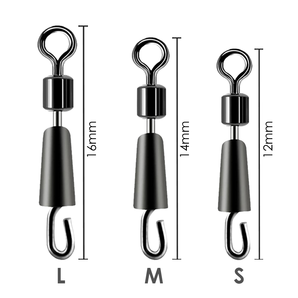 20/100Pcs Fishing Bearing Swiv - مراجعة Fishing Lure Box وسعره