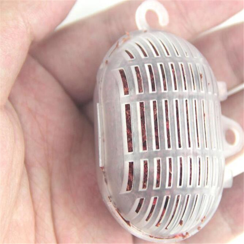 20pcs Mini Bait Cage Feeder Fi - مراجعة Fishing Lure Box وسعره