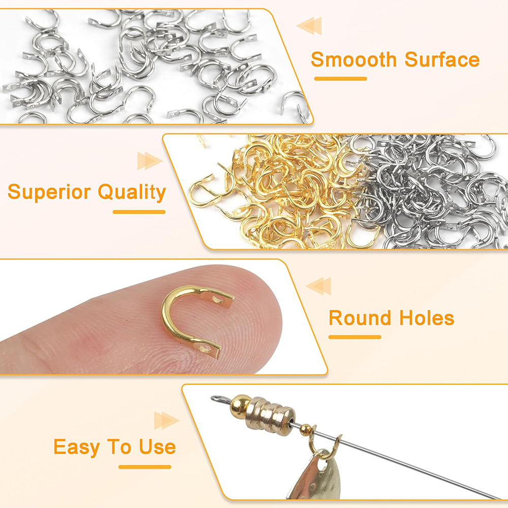 300Pcs Fishing Spinner Clevis  - مراجعة Fishing Lure Spinner وسعره