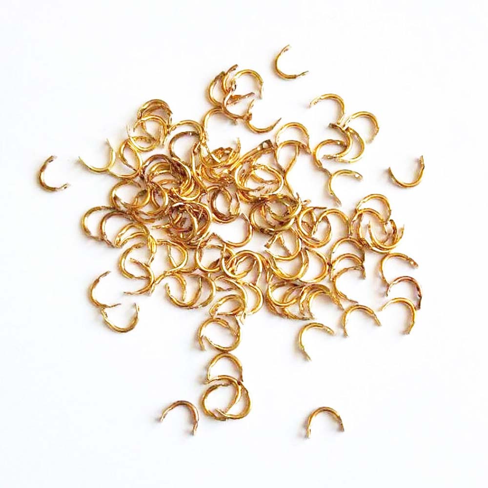 50-100pcs/lot Fishing U-ring 5 - مراجعة Fishing Lure Spinner وسعره