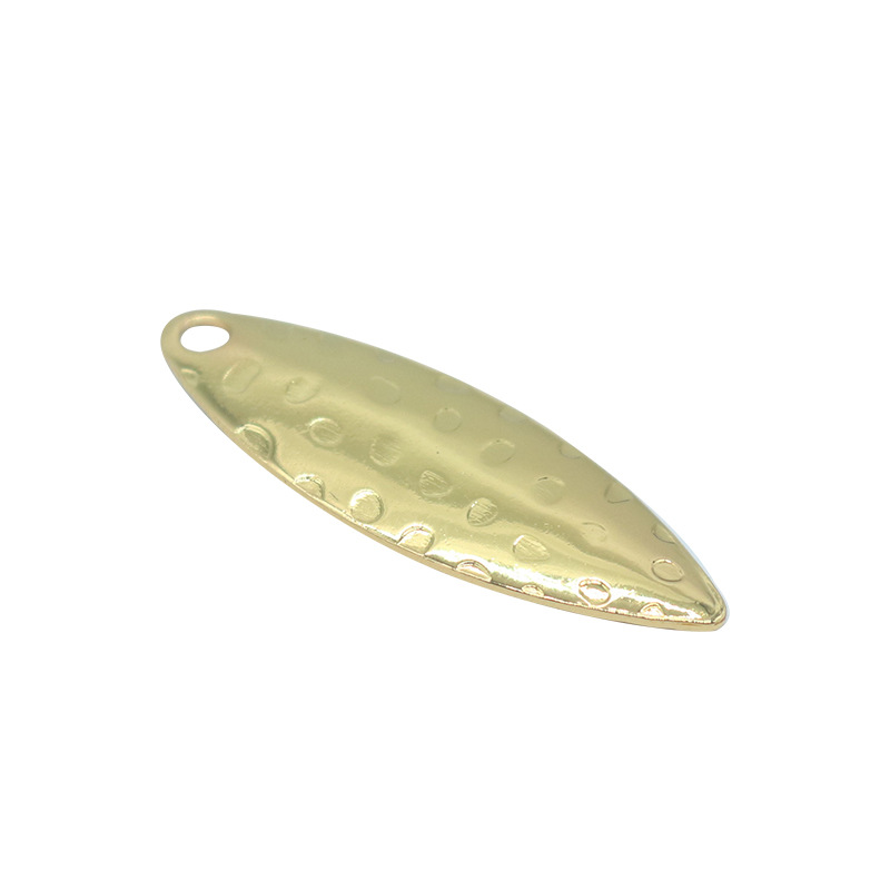 10Pcs/lot Willow leaf Sequin P - مراجعة Fishing Lure Spinner وسعره
