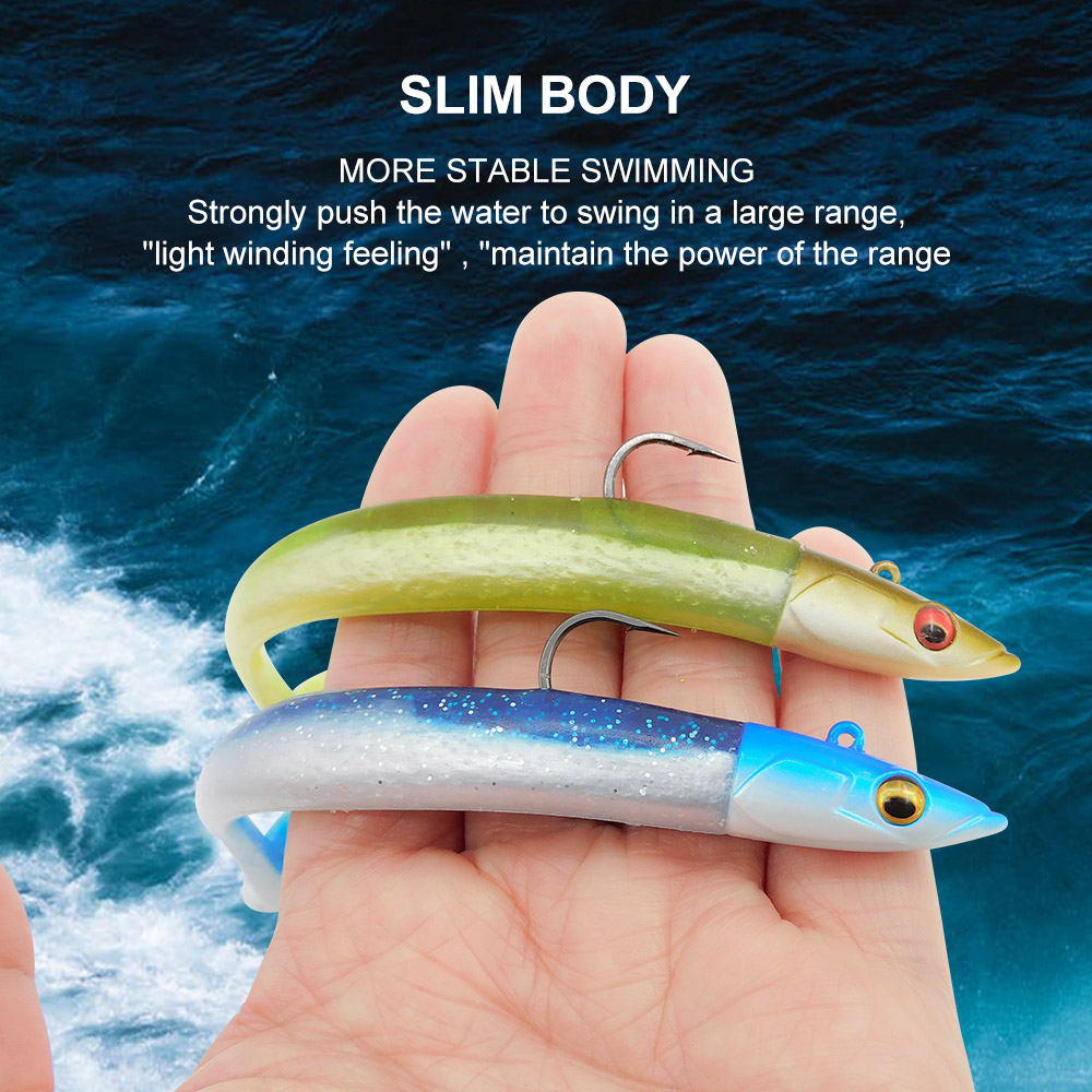 ESFISHING Fishing Lures Crazy  - مراجعة Fishing Lure Soft Plastic وسعره