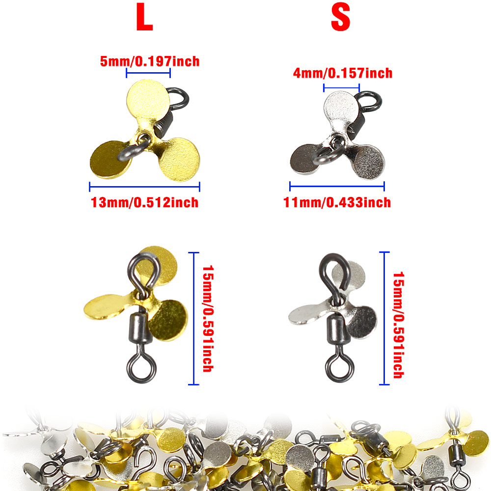 20Pcs Spiral Blade Fishing Pro - مراجعة Fishing Lure Making Kit وسعره