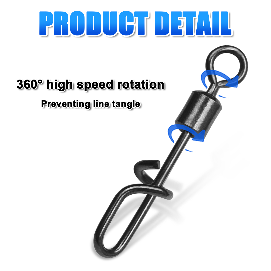 FishTrip Fishing Swivel Snap T - مراجعة Fishing Lure Accessories وسعره