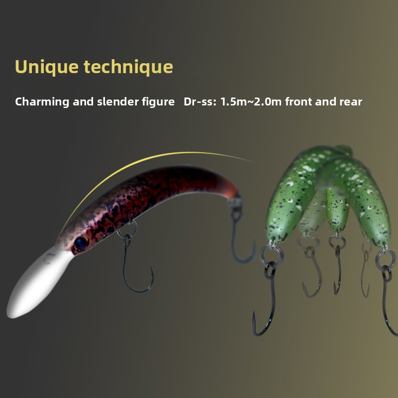 MUKUN 1PCS Mini Minnow Wobbler - مراجعة Fishing Lure Popper وسعره