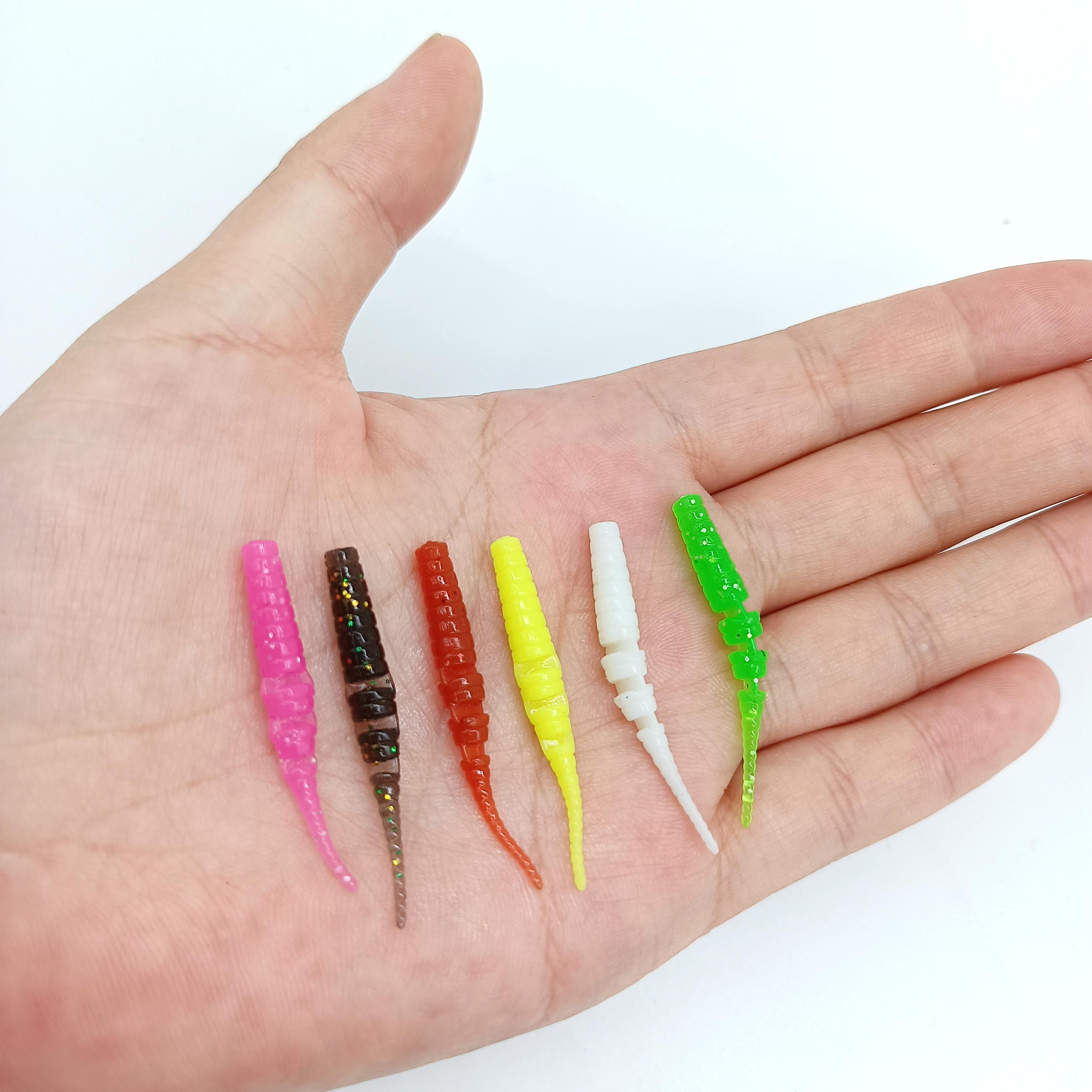 DUODUOYU 10PCS TPE Mini Soft F - مراجعة Fishing Lure Swimbait وسعره
