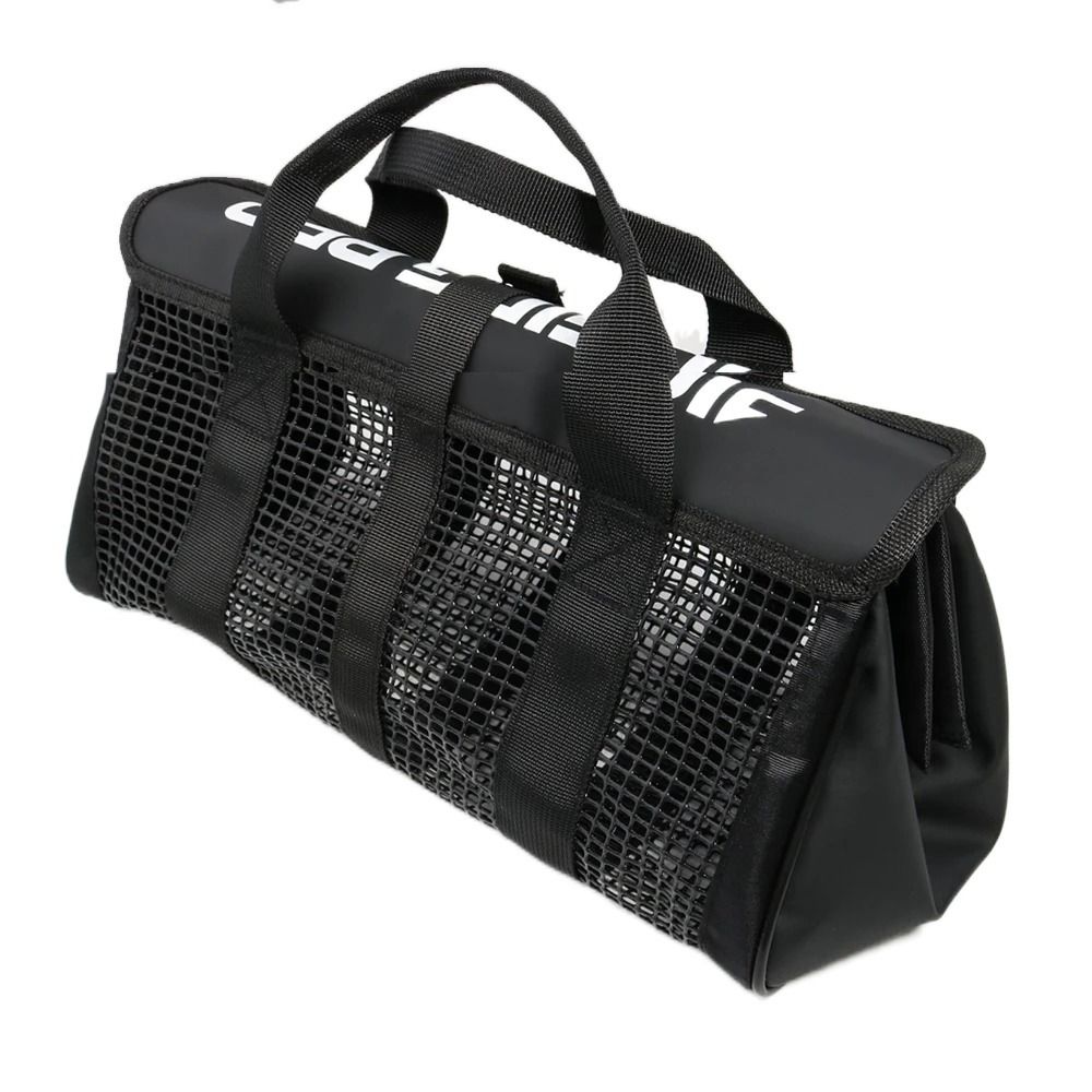Jig Mesh Bag Lure Bait Storage - مراجعة Fishing Lure Jig وسعره