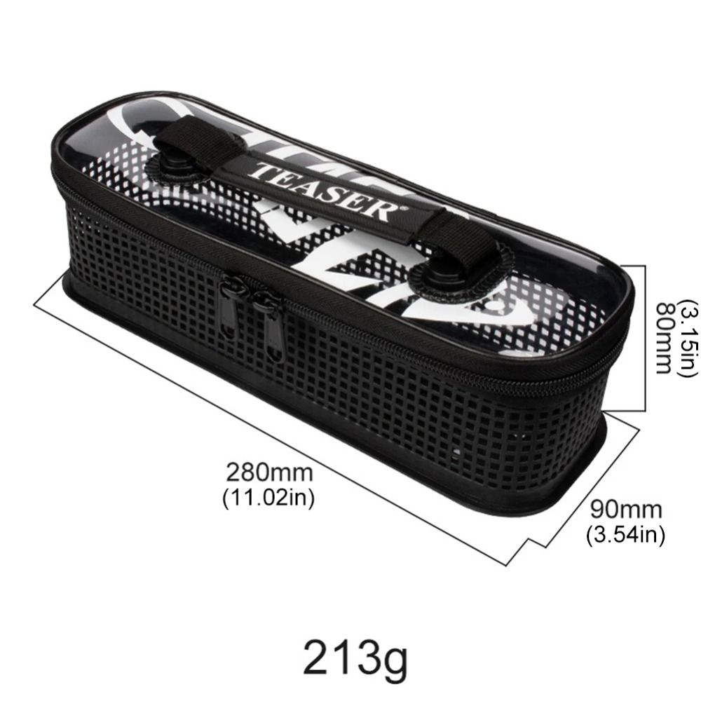 Jig Mesh Bag Lure Bait Storage - مراجعة Fishing Lure Jig وسعره