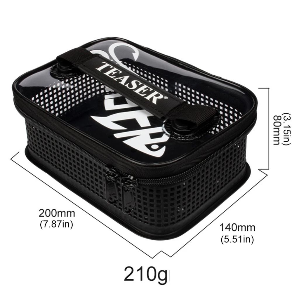 Jig Mesh Bag Lure Bait Storage - مراجعة Fishing Lure Jig وسعره