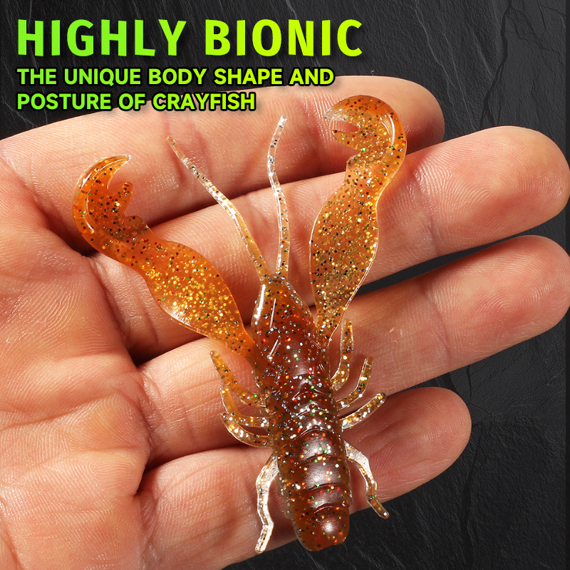 2023 Supercontinent Filet Craw - مراجعة Fishing Lure Soft Plastic وسعره